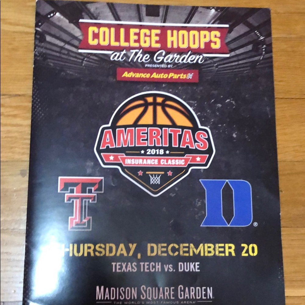 Duke vs Texas tech basketball program